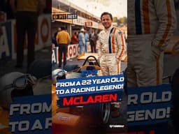 At 22, He Became F1's Youngest Winner… Then Built McLaren 🏁