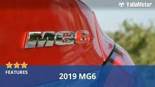 2019 MG6 Special Features | YallaMotor.com