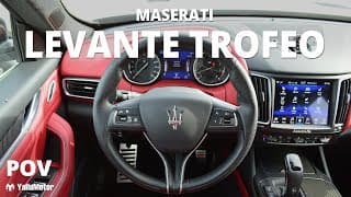 Maserati Levante Trofeo | POV | مازيراتي ليفانتي تروفيو