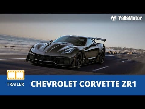 Chevrolet Corvette ZR1 Top Speed Test | YallaMotor.com