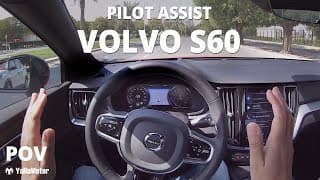 Pilot Assist in action | Volvo S60 | POV | فولفو إس 60 بقيادة آلية