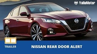 Nissan Rear Door Alert | YallaMotor.com Nissan Rear Door Alert | YallaMotor.com