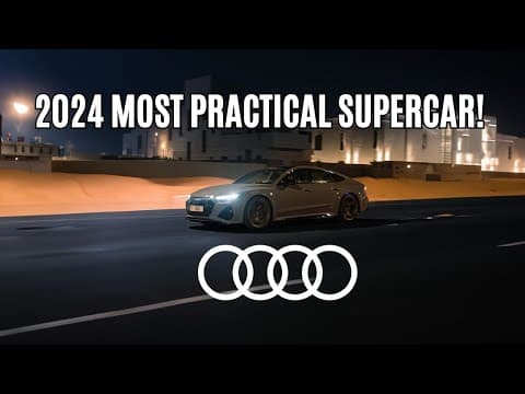 The Most Practical Supercar: Audi RS7 Performance Review