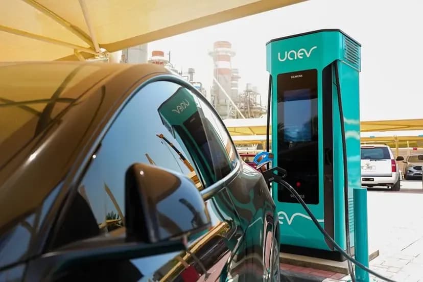 UAE Announces Tariffs for EV Charging Stations for 2025