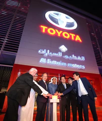 Grand Opening of the Largest Toyota Showroom in the UAE - Al-Mawja