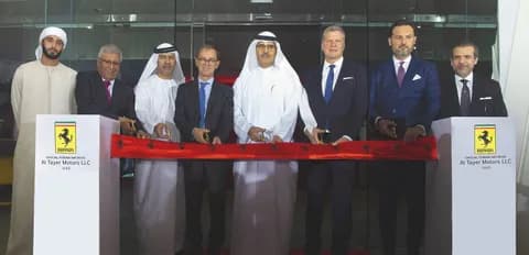 New Ferrari Showroom Opens in Dubai by Al Tayer Motors