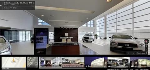 Infiniti Virtual Showroom in UAE