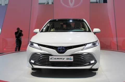 2018 Toyota Camry at the Dubai Motor Show