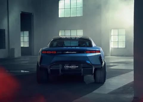 All-Electric Lamborghini Lanzador Concept Previews With 1,341 HP