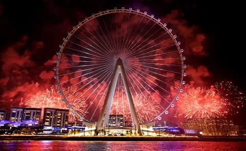 Ramadan Fireworks Nights at JBR- Best time to visit and park