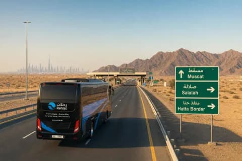 Comprehensive Guide To Bus Services Between Dubai & Oman