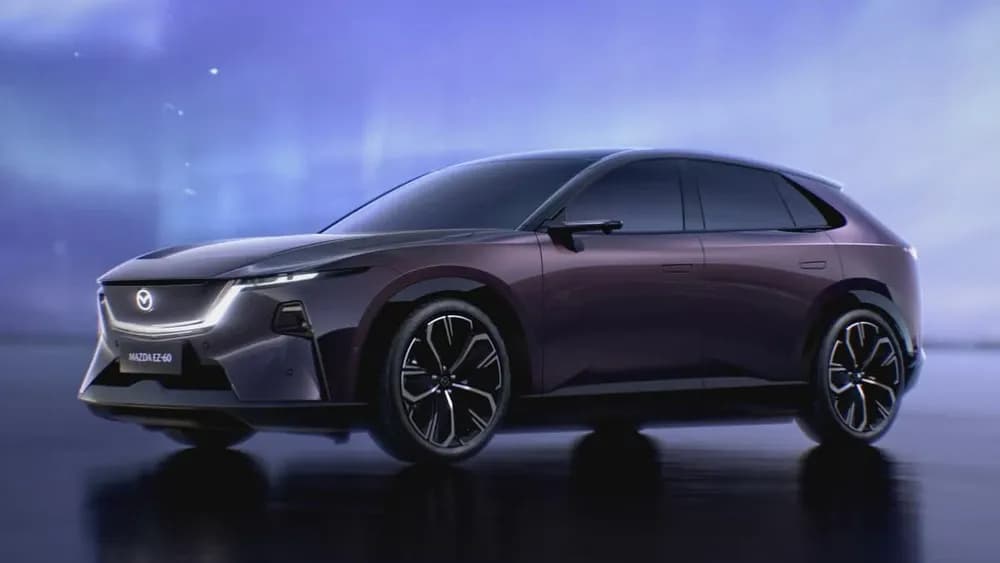 Mazda Unveils EZ-60 Electric SUV in China