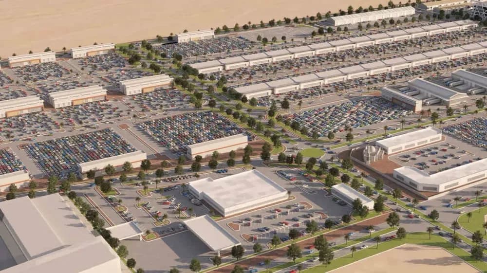 مشروع سوق السيارات الأكبر في دبي: 22 مليون قدم مربع و1500 صالة عرض