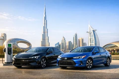 أفضل السيارات الكهربائية والهجينة الاقتصادية في الإمارات 2026: أسعار، مدى البطارية، والمواصفات