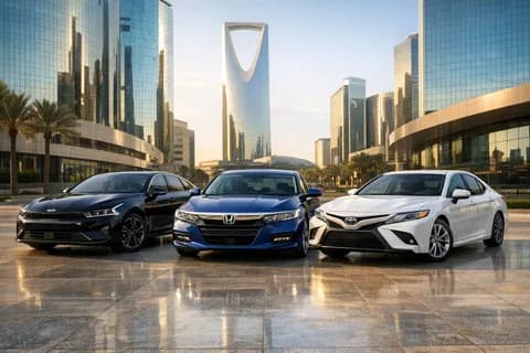 Kia K5 vs. Honda Accord vs. Toyota Camry: Best Sedan for Saudi Arabia