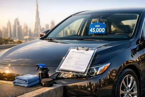 Sell Your Car in Dubai/UAE: Pricing, Prep, and Paperwork (so it sells faster and cleaner)