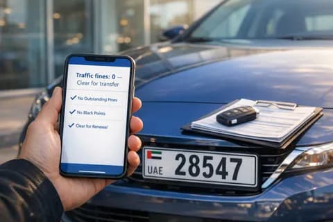 Traffic Fines Before Buying a Used Car: How to Check and Why It Matters for Transfer/Renewal