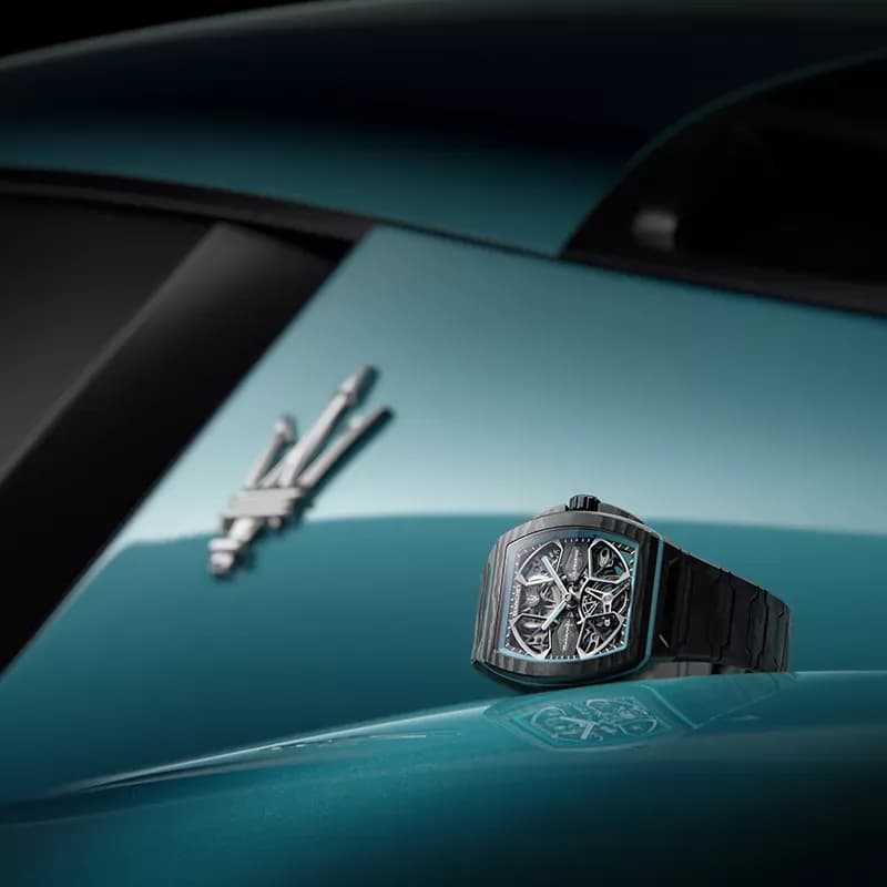Maserati and Bianchet Unveil UltraFino Maserati: A Limited Edition Flying Tourbillon