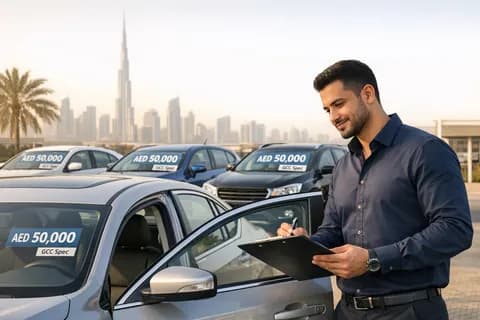 أفضل السيارات المستعملة في الإمارات لعام 2026 بأسعار أقل من خمسين ألف درهم
