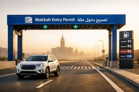 Hajj 2026 Driving Guide: New Makkah Permit Rules, Fuel Costs & The Best Rental Cars for Pilgrims