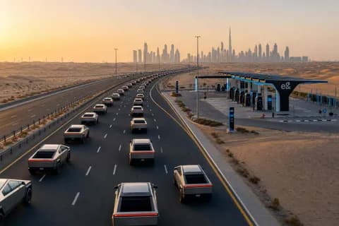 100 Cybertrucks Are Now on UAE Roads: A 6-Month Owner Reality Check on Range, Heat & Repair Costs