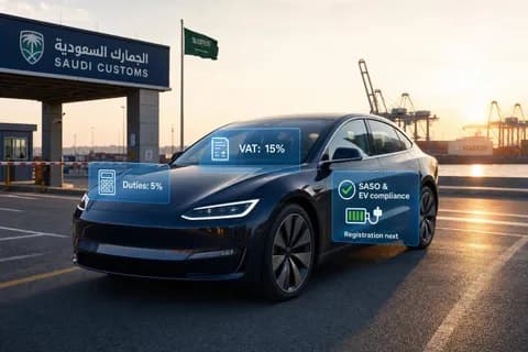 How to Import a Car into Saudi Arabia 2026: Duties, SASO Approvals & Ceer-Era Restrictions Explained