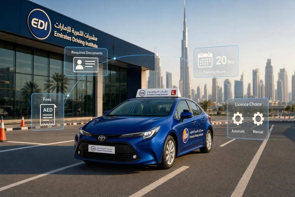 Everything You Need to Know about Emirates Driving Institute (EDI) in Dubai