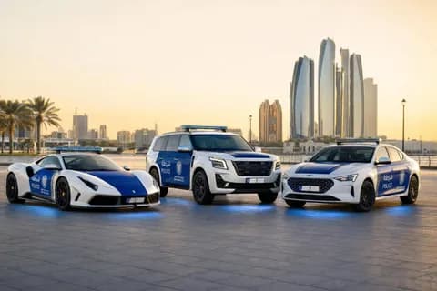 سيارات شرطة أبوظبي: سيارات خارقة، سيارات دفع رباعي، مفاهيم والمزيد سيارات شرطة أبوظبي: سيارات خارقة، سيارات دفع رباعي، مفاهيم والمزيد