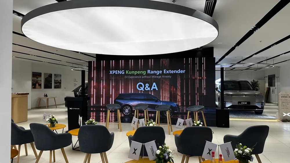 XPENG GX Takes Centre Stage at Dubai Range-Extender Workshop