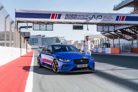 Jaguar XE SV Project 8 sets new record in Dubai
