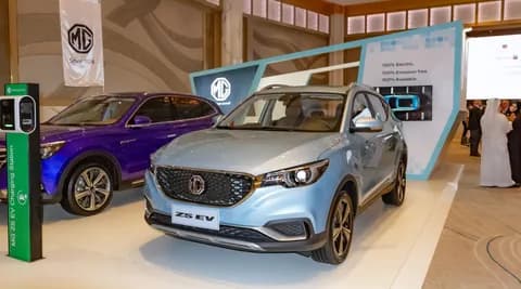 MG Motor launches first electric vehicle in the Middle East