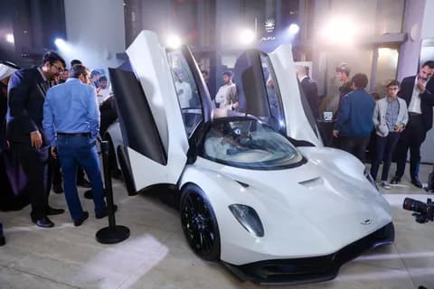 Aston Martin Valhalla revealed in the UAE