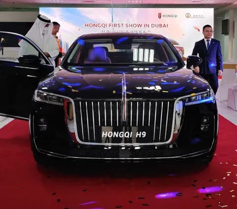 Hongqi H9 makes Middle East debut in Dubai