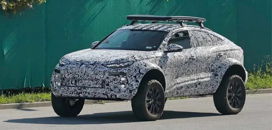 Spied: Audi Q6 e-tron Sportback ‘Dakar’ edition