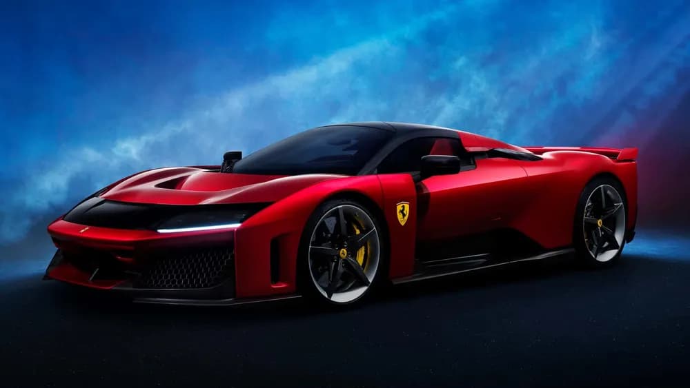 The Ferrari F80 is a 1,184 Horsepower successor to the LaFerrari