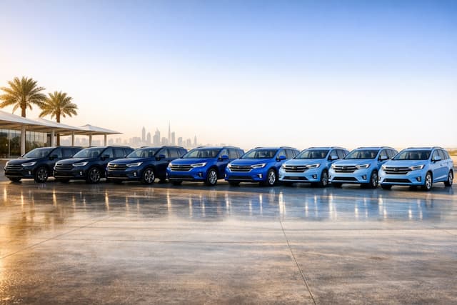 Best Family Cars in UAE & Saudi Arabia 2026: 7-Seater Family Cars Under AED 150 Best Family Cars in UAE & Saudi Arabia 2026: 7-Seater Family Cars Under AED 150